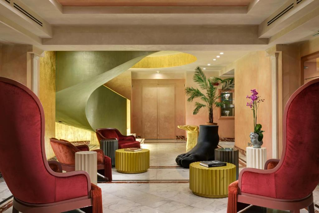 Posedenie v ubytovaní Leon's Place Hotel In Rome