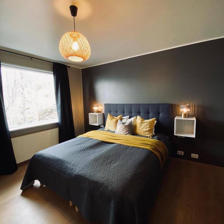 Postel nebo postele na pokoji v ubytování Guesthouse Stekkaból