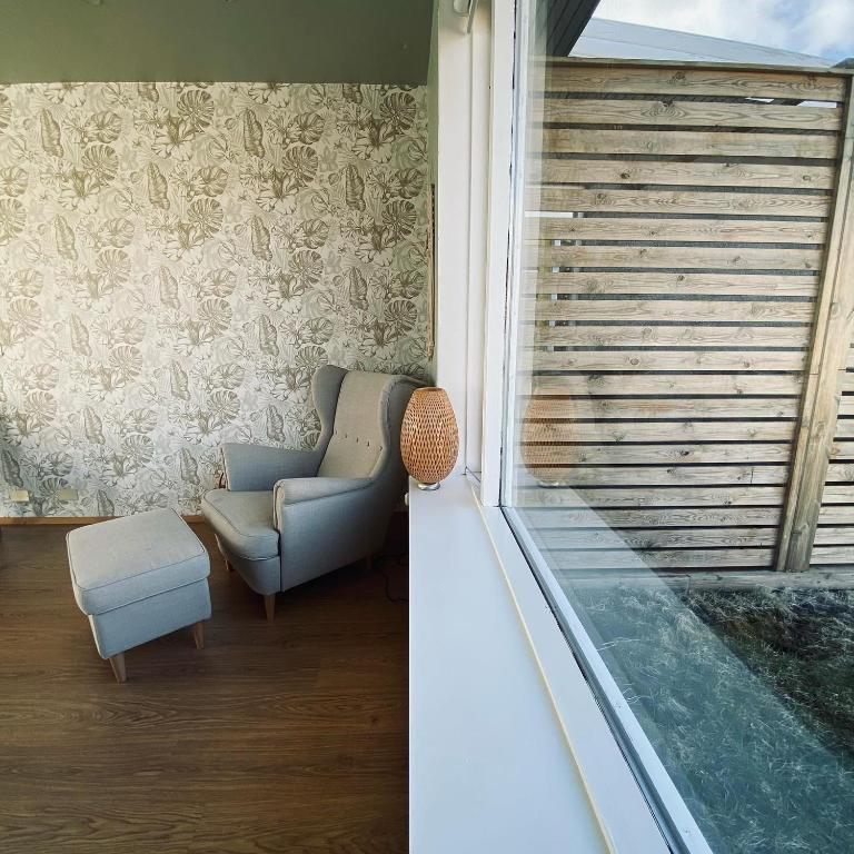 Posezení v ubytování Guesthouse Stekkaból