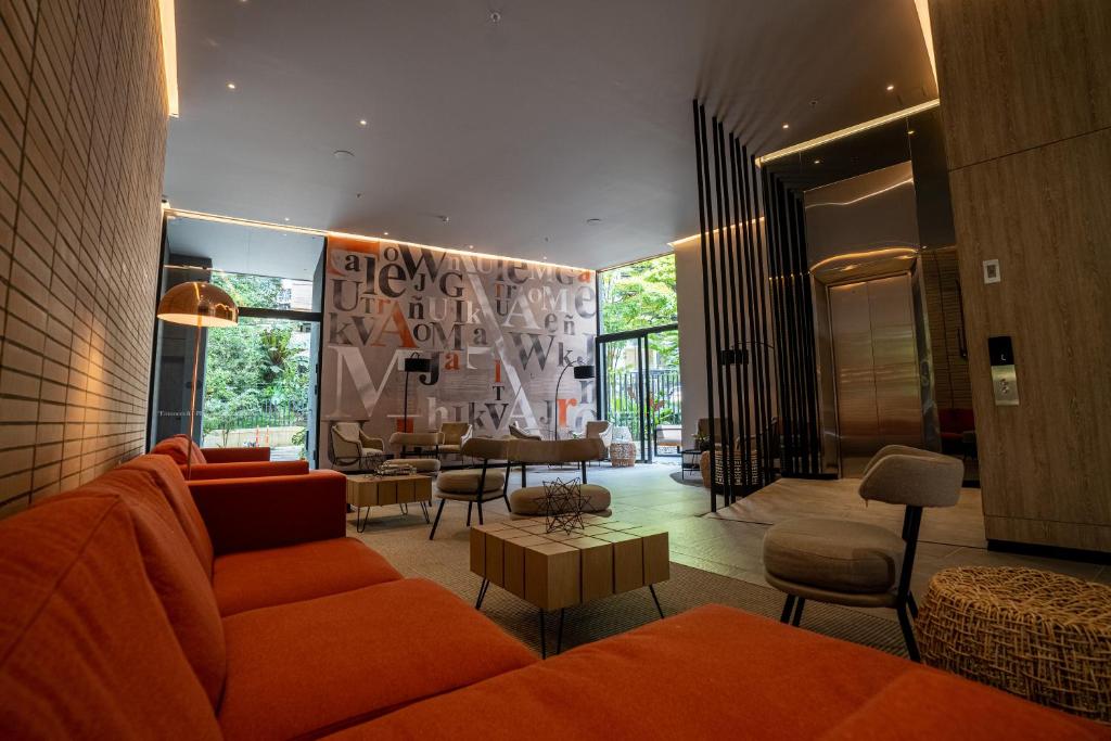 Posezení v ubytování Lettera Hotel