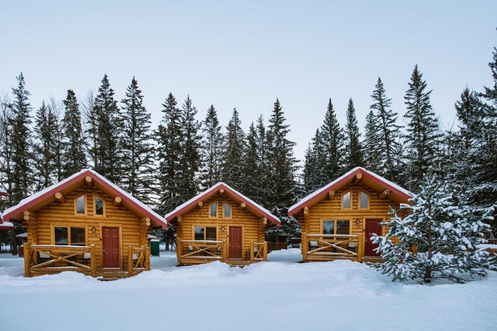 
Pocahontas Cabins during the winter
