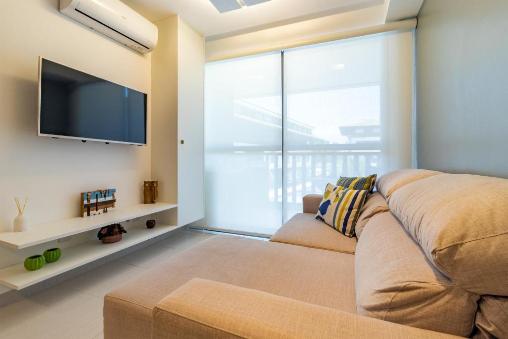  Cupe Beach Lving apt Frente Piscina 3 Quartos