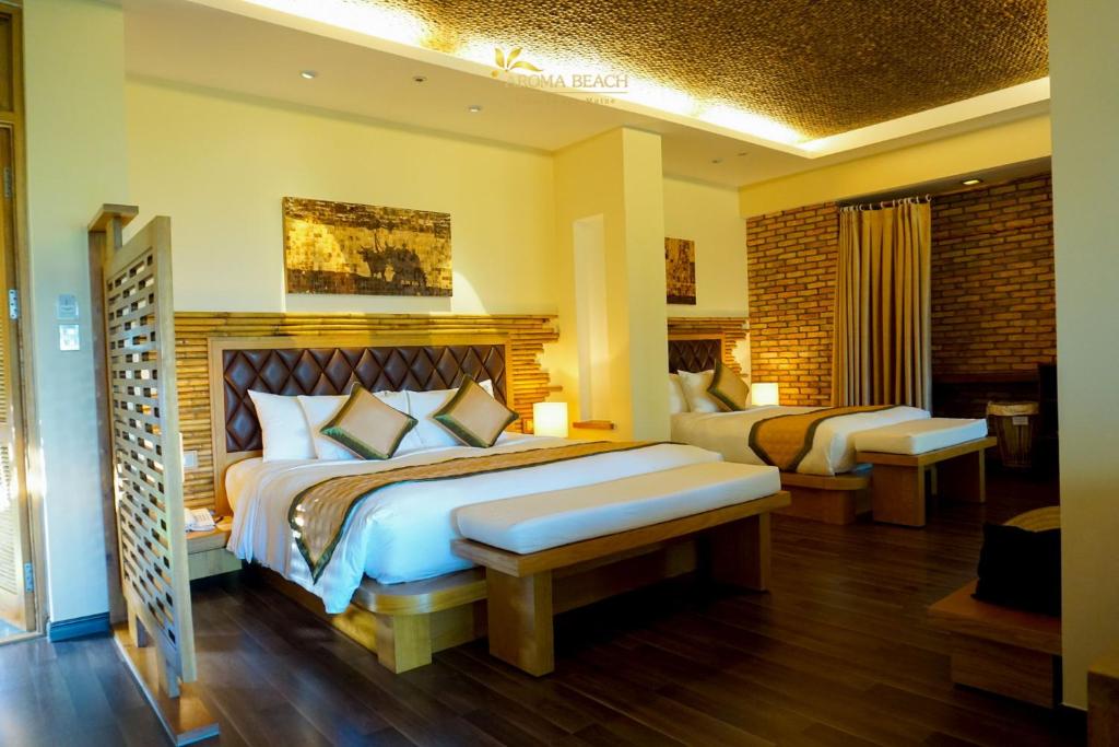 Phòng cho 3 người có Ban Công