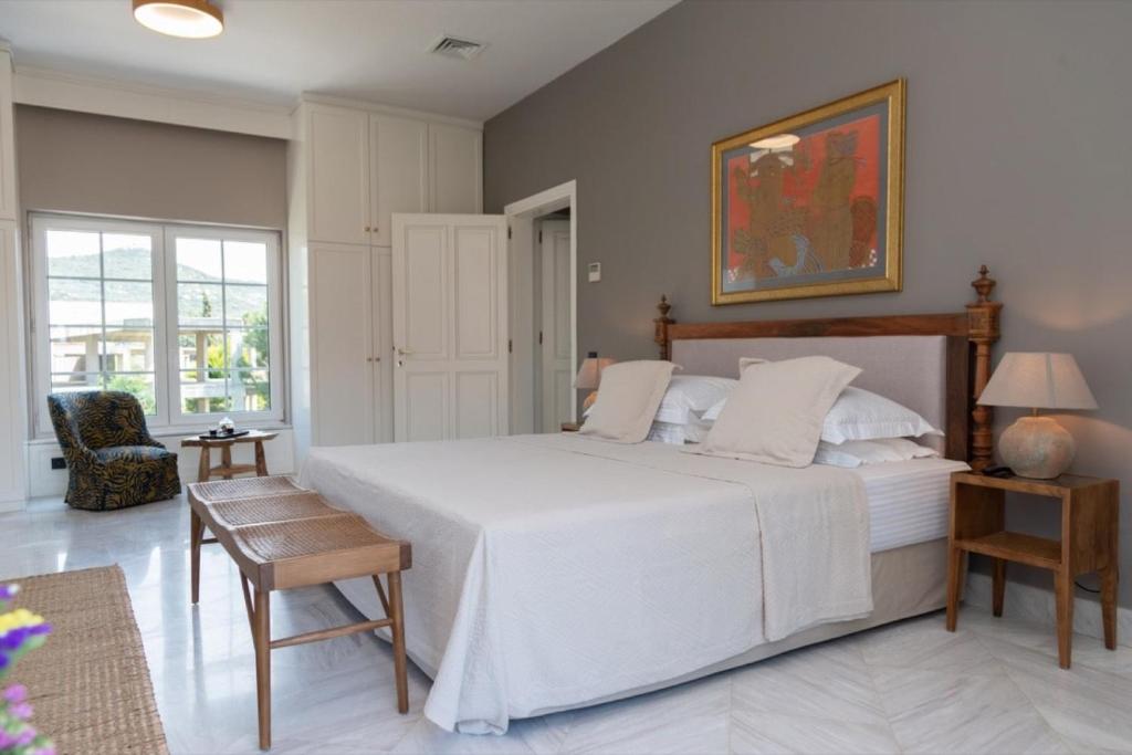 Posteľ alebo postele v izbe v ubytovaní The Manor