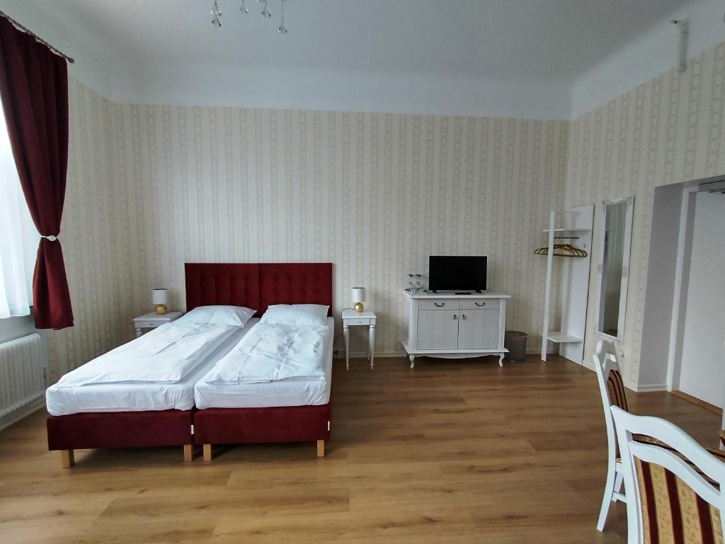 Postel nebo postele na pokoji v ubytování Liahof