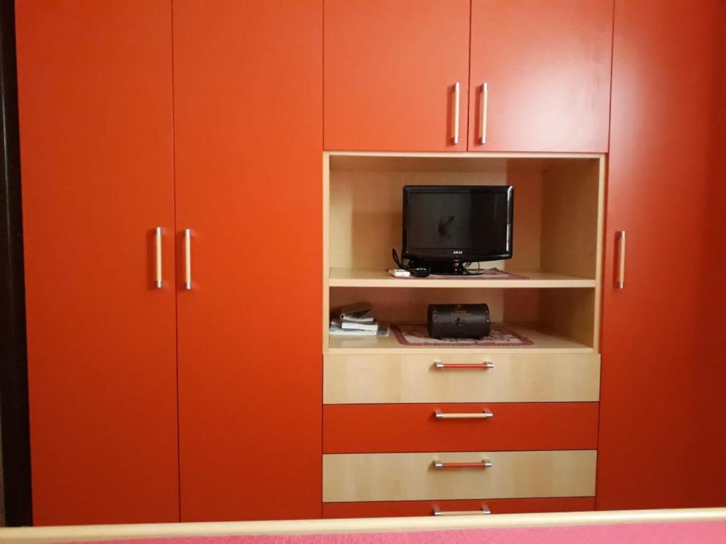 TV a/nebo společenská místnost v ubytování Casa Vacanza Gaia Relax Pula