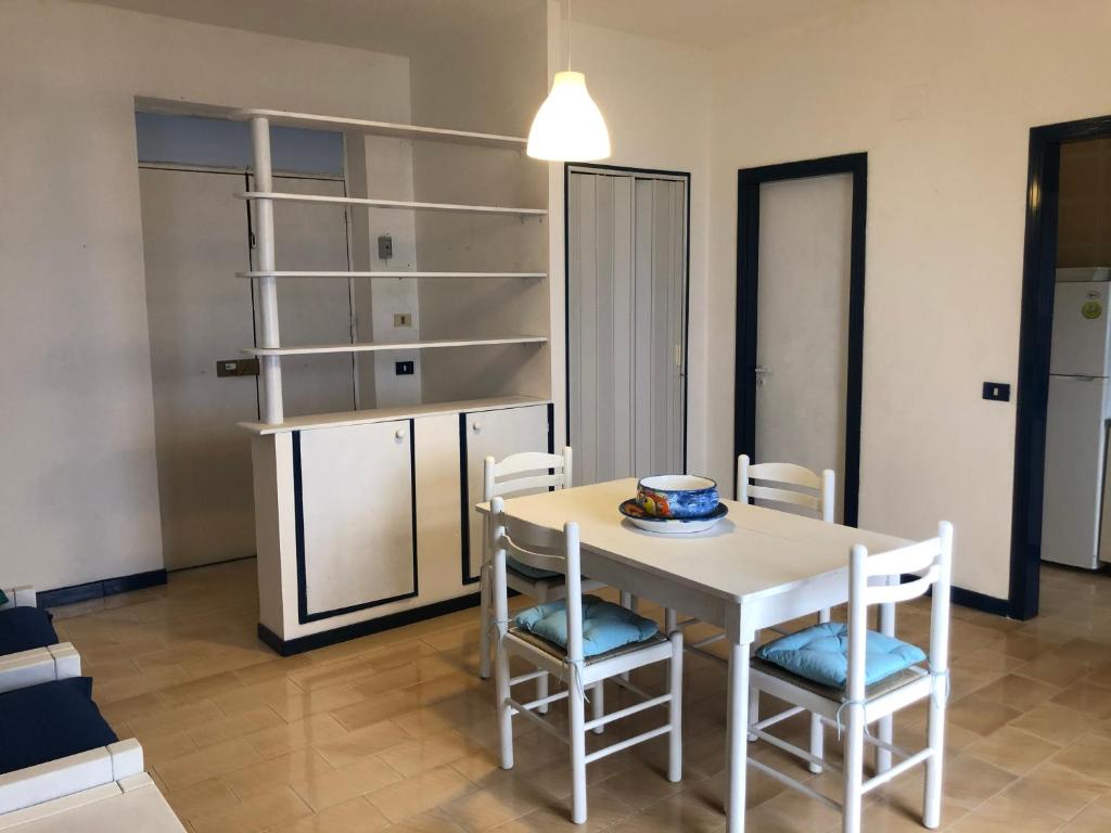 Kuchyň nebo kuchyňský kout v ubytování Apartment Marechiaro Agrigento