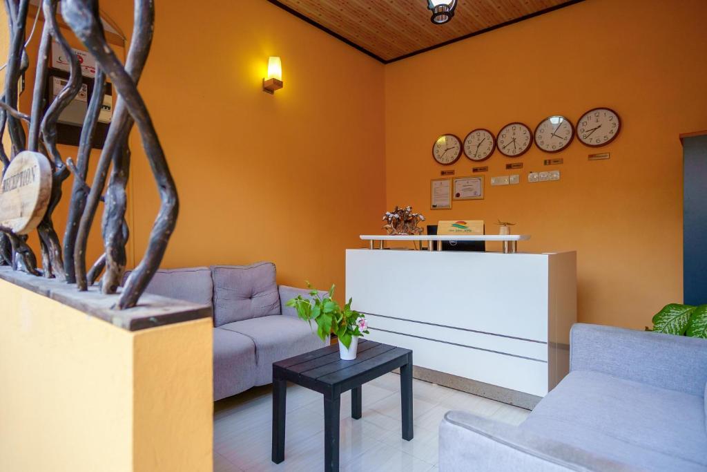Posezení v ubytování Sea View Villa Ukulhas