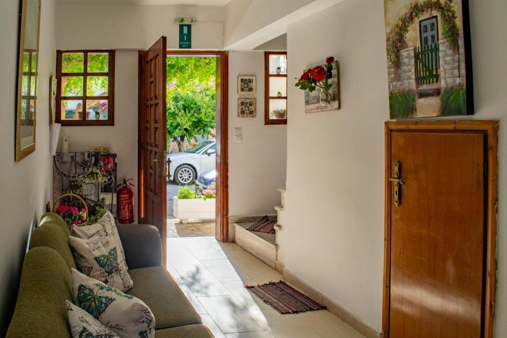 Posezení v ubytování Poseidon Studios Chania Center