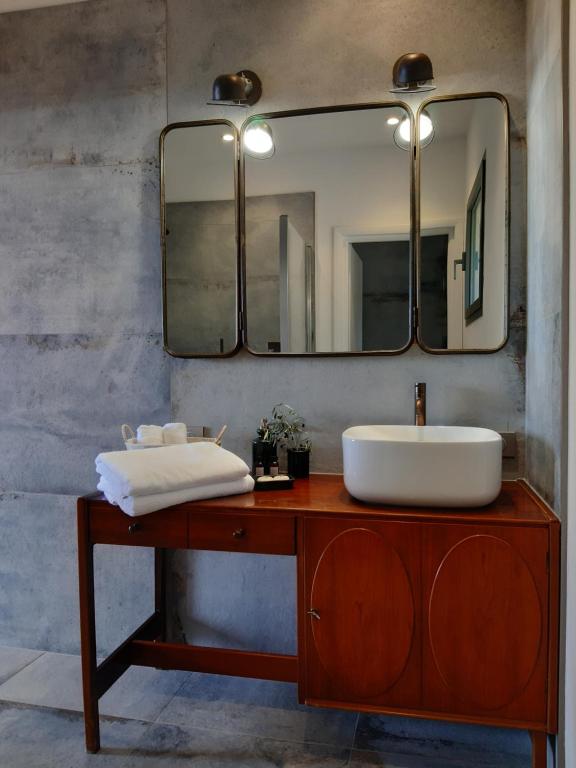 Koupelna v ubytování U Castellu, l' hôtel particulier
