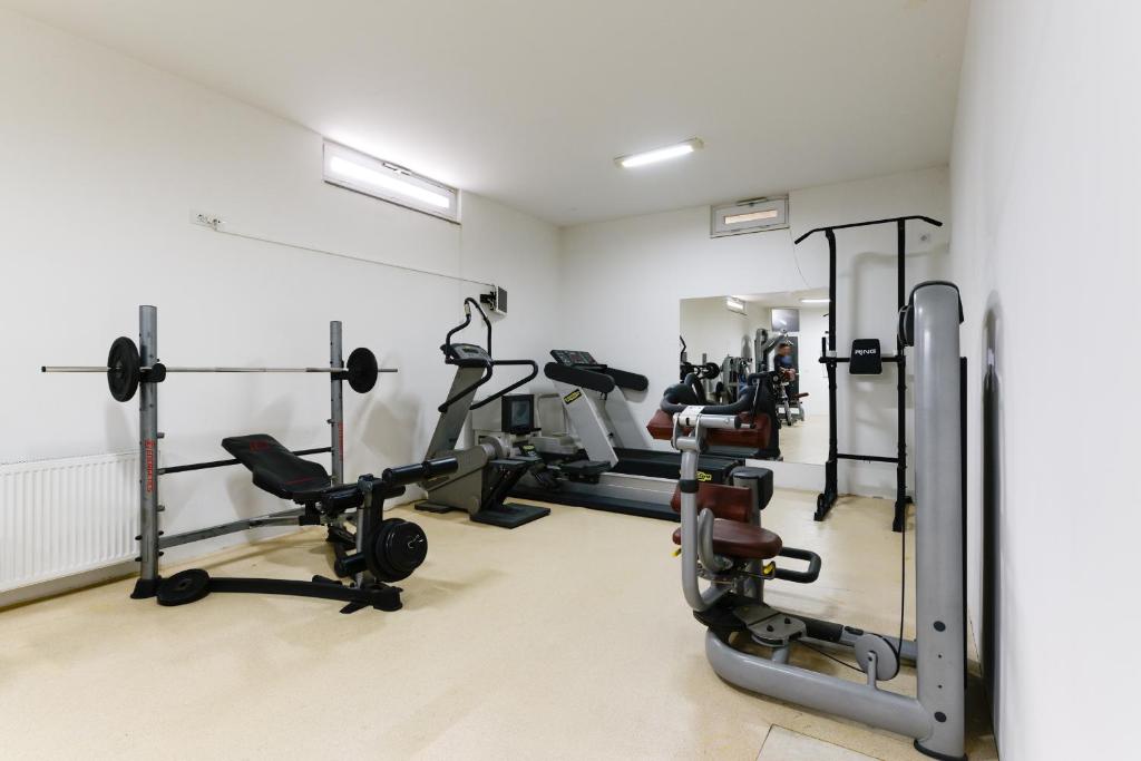 Posilňovňa alebo fitness centrum v ubytovaní Exclusive Apartments WithLove Zadar