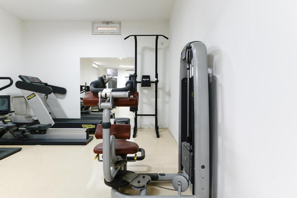 Posilňovňa alebo fitness centrum v ubytovaní Exclusive Apartments WithLove Zadar