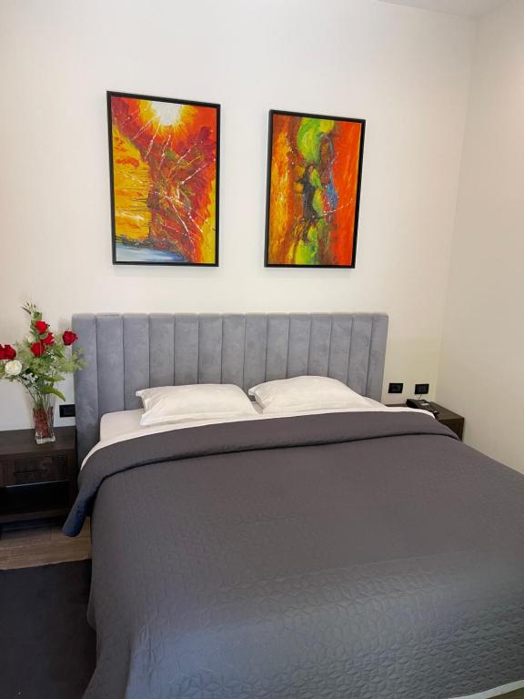 Postel nebo postele na pokoji v ubytování Venis Hotel
