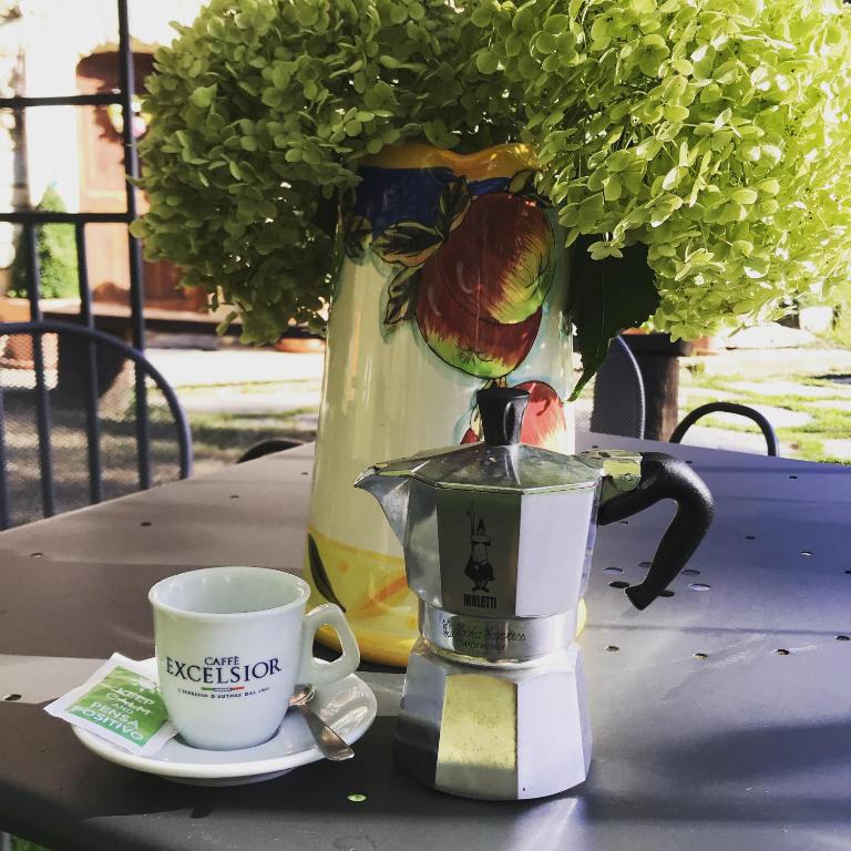 Nápoje v ubytování Agriturismo Ciambun