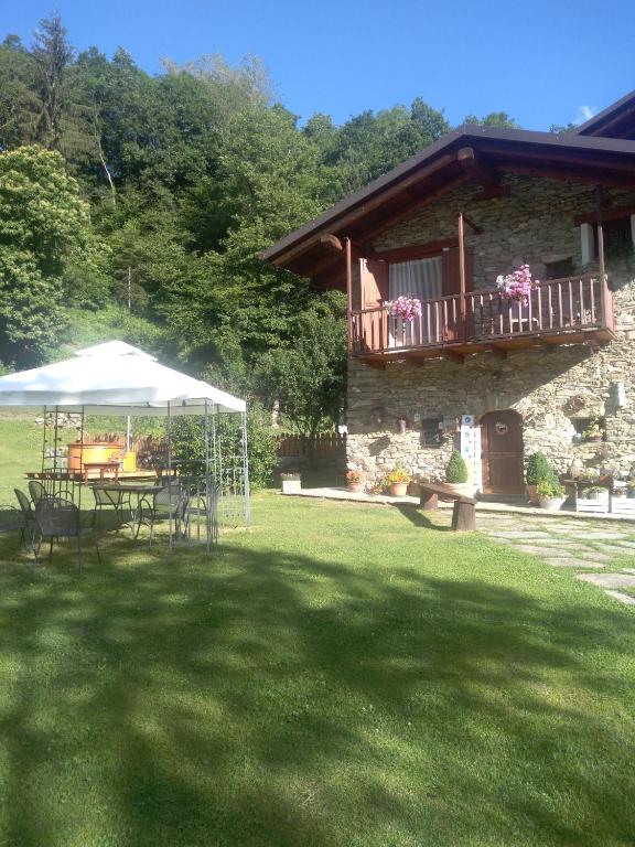 Zahrada ubytování Agriturismo Ciambun