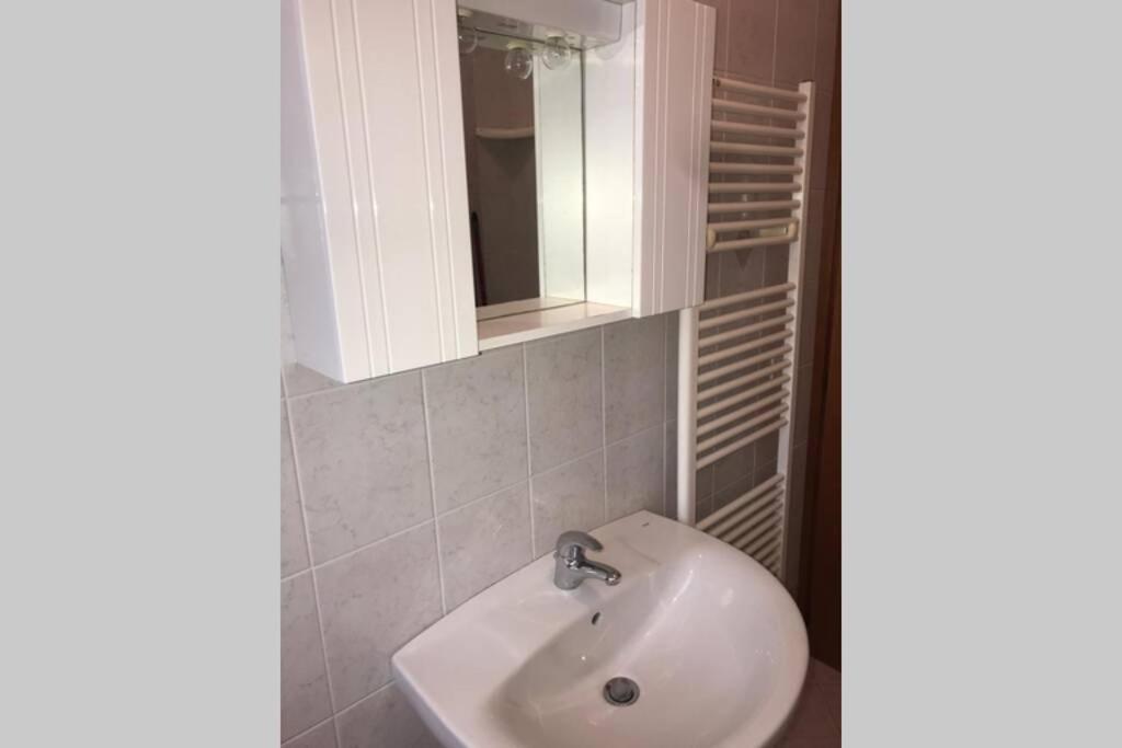 A bathroom at Al Mare apartment