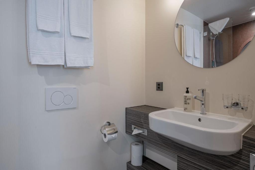 Koupelna v ubytování Boutique Hotel St. Georg