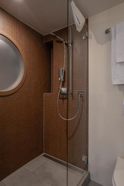 Koupelna v ubytování Boutique Hotel St. Georg