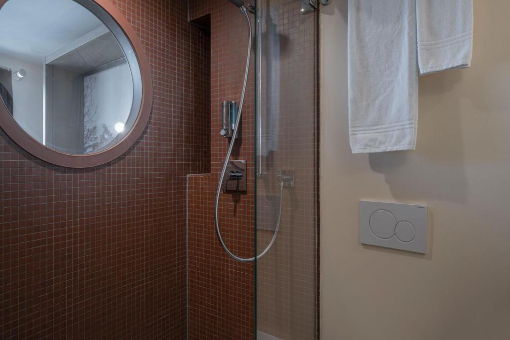 Koupelna v ubytování Boutique Hotel St. Georg
