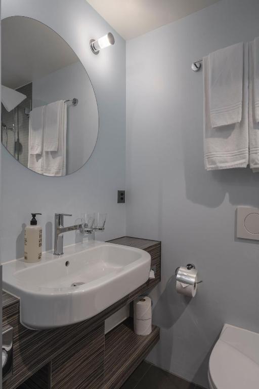 Koupelna v ubytování Boutique Hotel St. Georg
