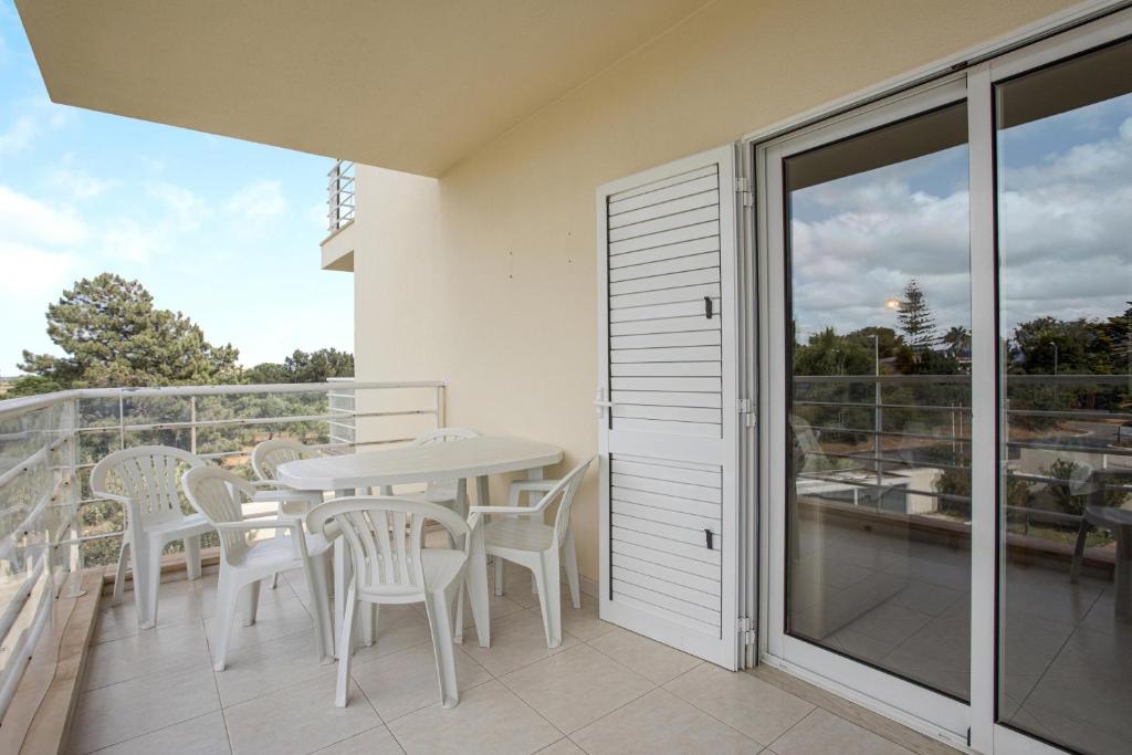 Balkón nebo terasa v ubytování Apartamentos Antunes