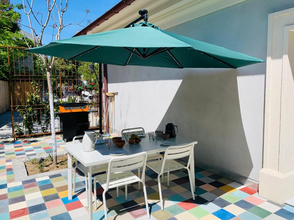 Patio nebo venkovní prostory v ubytování Appart'hotel Fior Di Ribba