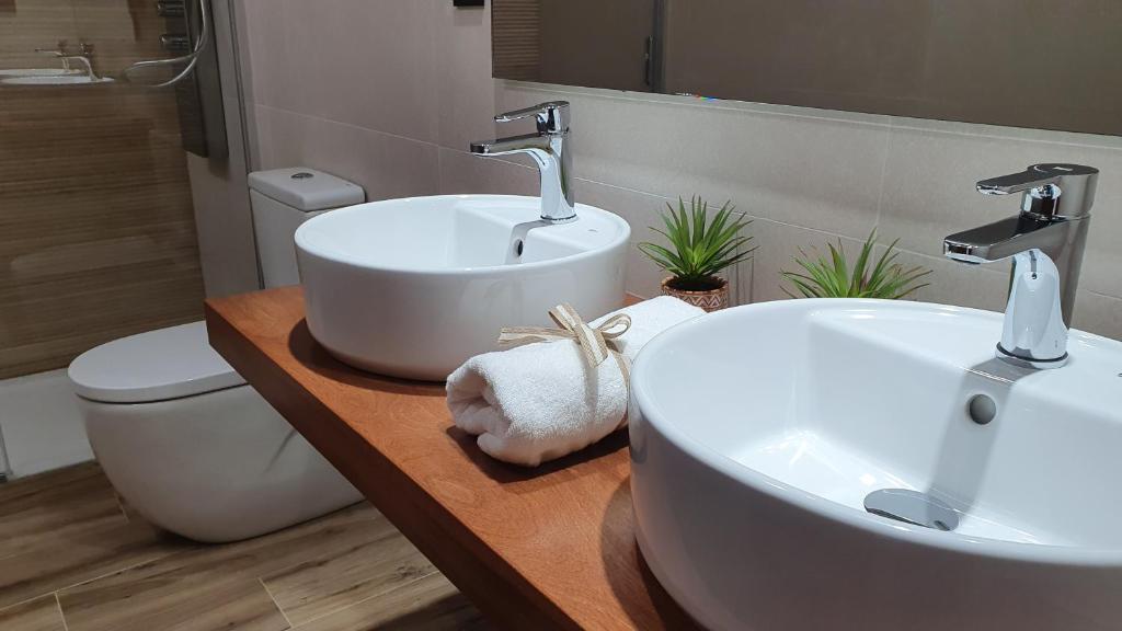 Kúpeľňa v ubytovaní Hotel La Rectoral