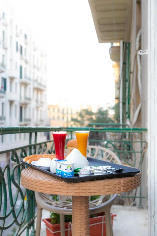 A balcony or terrace at Regency inn
