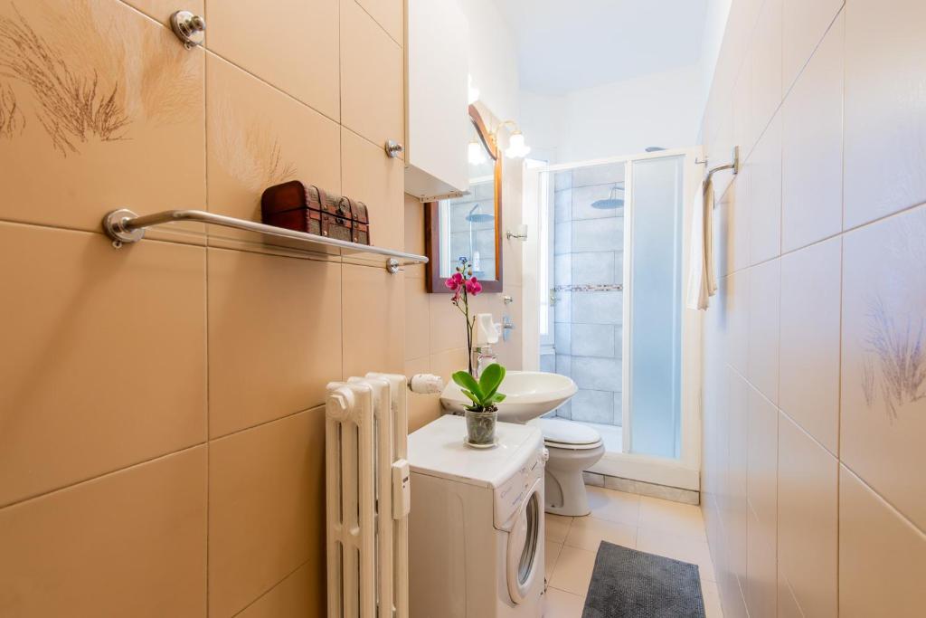 Koupelna v ubytování Milano Guest House