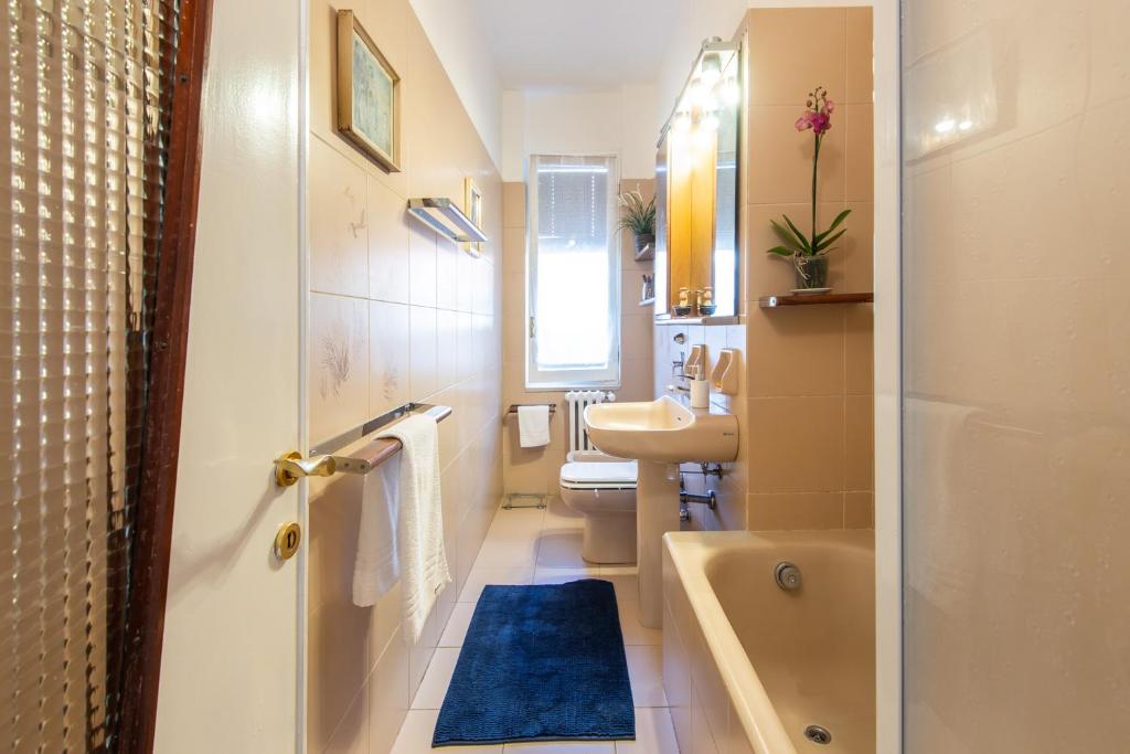 Koupelna v ubytování Milano Guest House