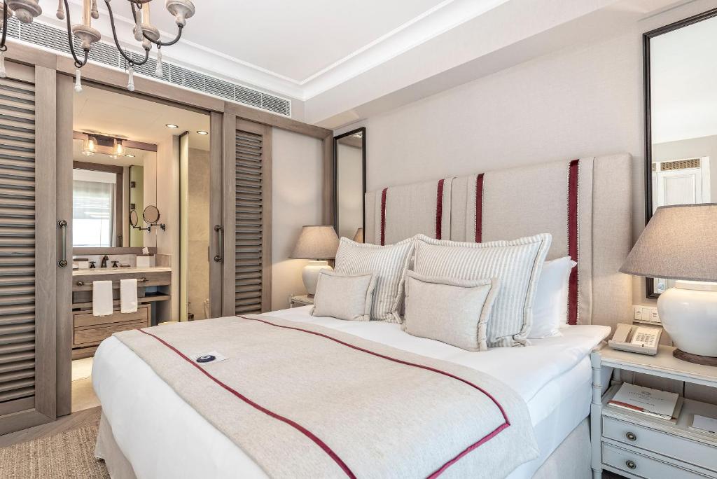 Postel nebo postele na pokoji v ubytování Allium Bodrum Resort & Spa