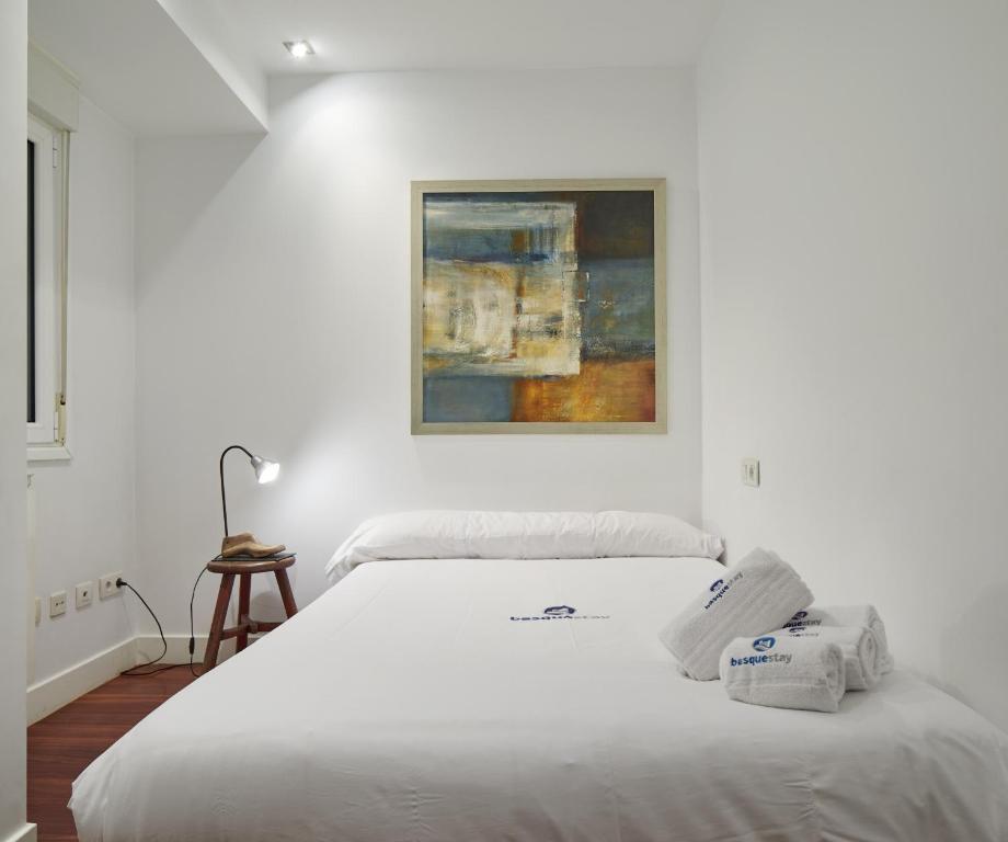 Posteľ alebo postele v izbe v ubytovaní Idiakez - Basque Stay