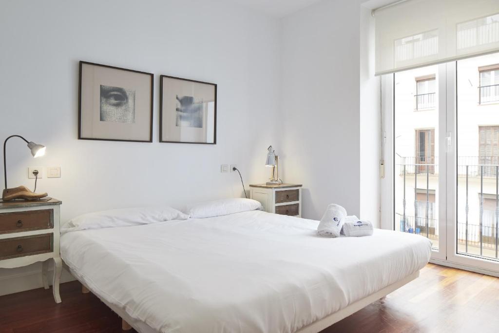 Posteľ alebo postele v izbe v ubytovaní Idiakez - Basque Stay