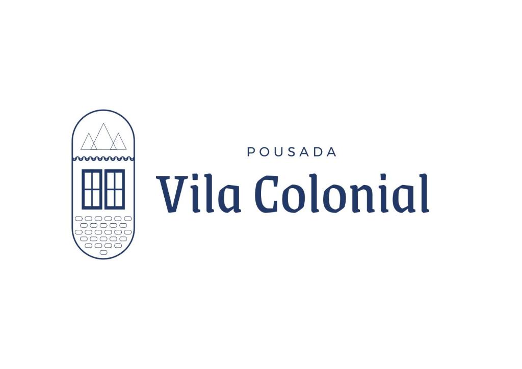 a logo for a villa colonial in russia at Pousada Colonial in Pirenópolis