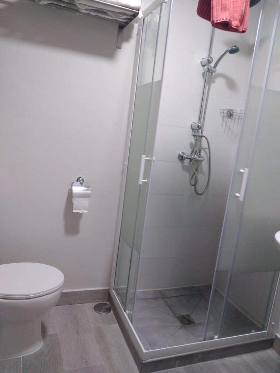Koupelna v ubytování Casa Inocencio