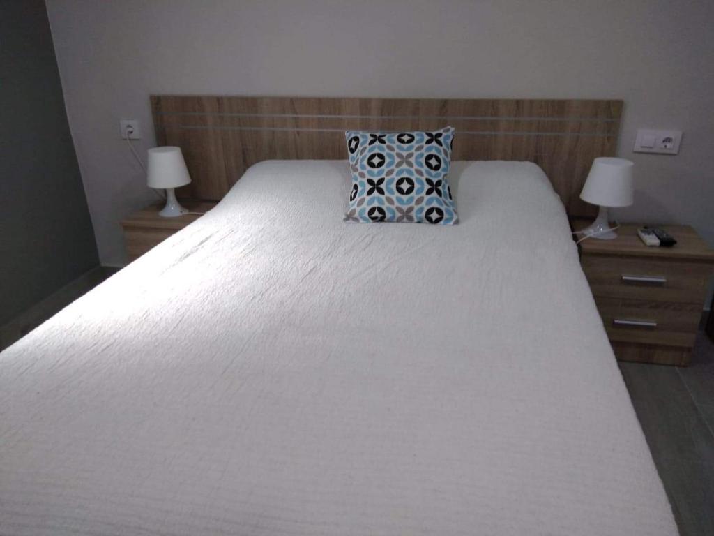 Postel nebo postele na pokoji v ubytování Casa Inocencio
