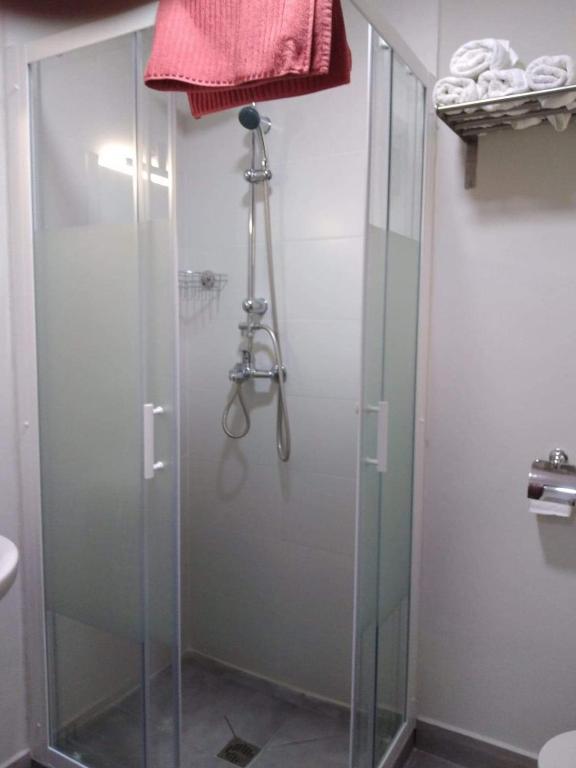 Koupelna v ubytování Casa Inocencio
