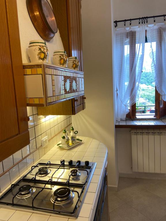 A kitchen or kitchenette at Residenza Antico Borgo del Pozzo