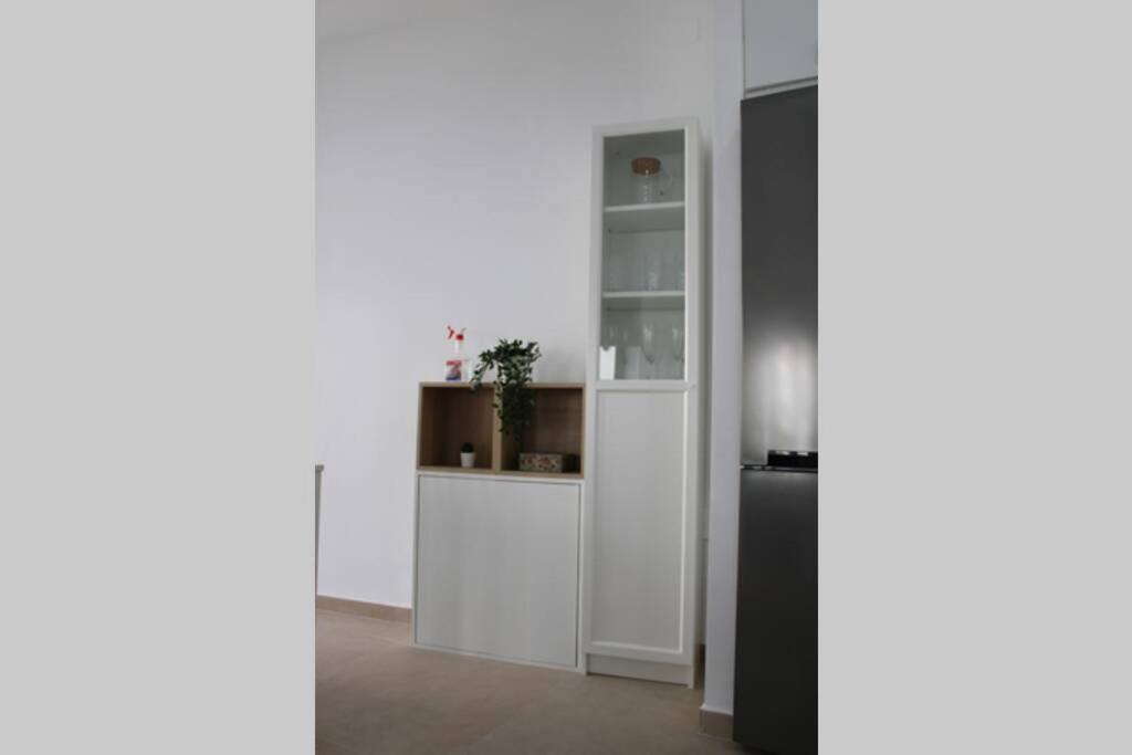 Kuchyň nebo kuchyňský kout v ubytování Apartamento centro Lorenzo Borrego