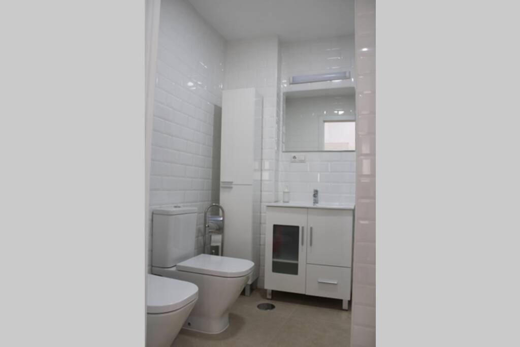 Koupelna v ubytování Apartamento centro Lorenzo Borrego