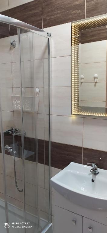 Kúpeľňa v ubytovaní Parkowa Rezydencja Hubal