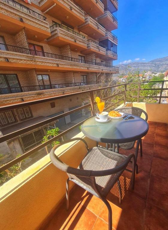 A balcony or terrace at Primera linea Oropesa del Mar
