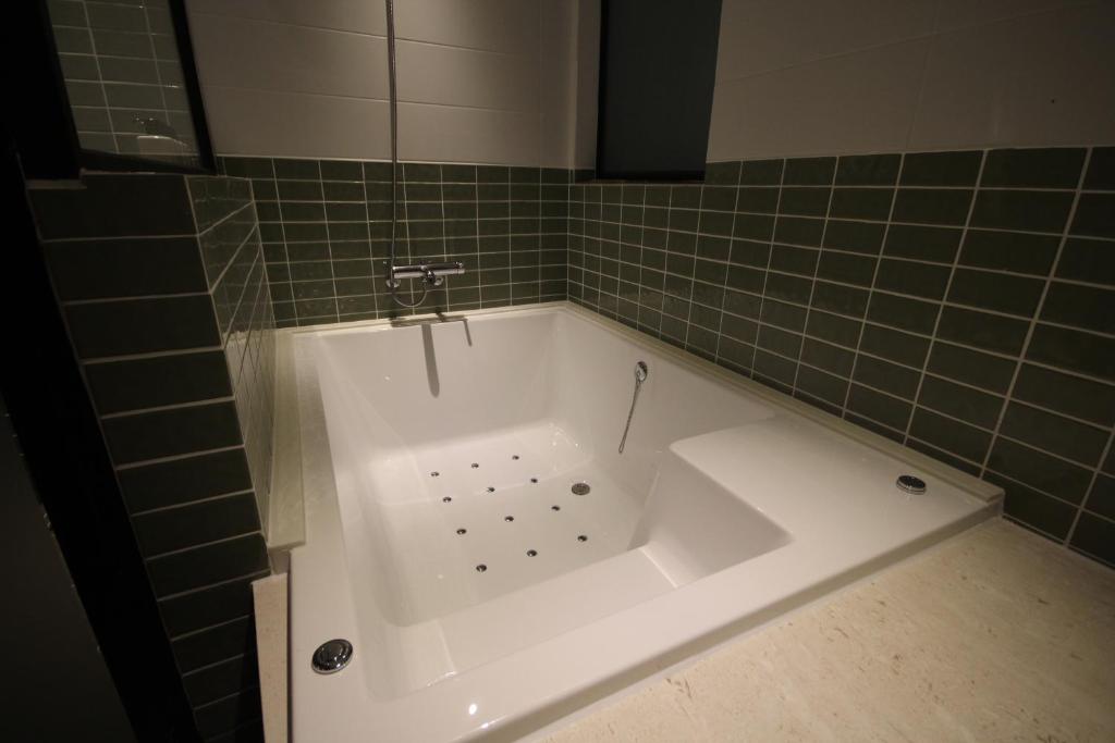 Koupelna v ubytování Hotel 25 Seomyeon