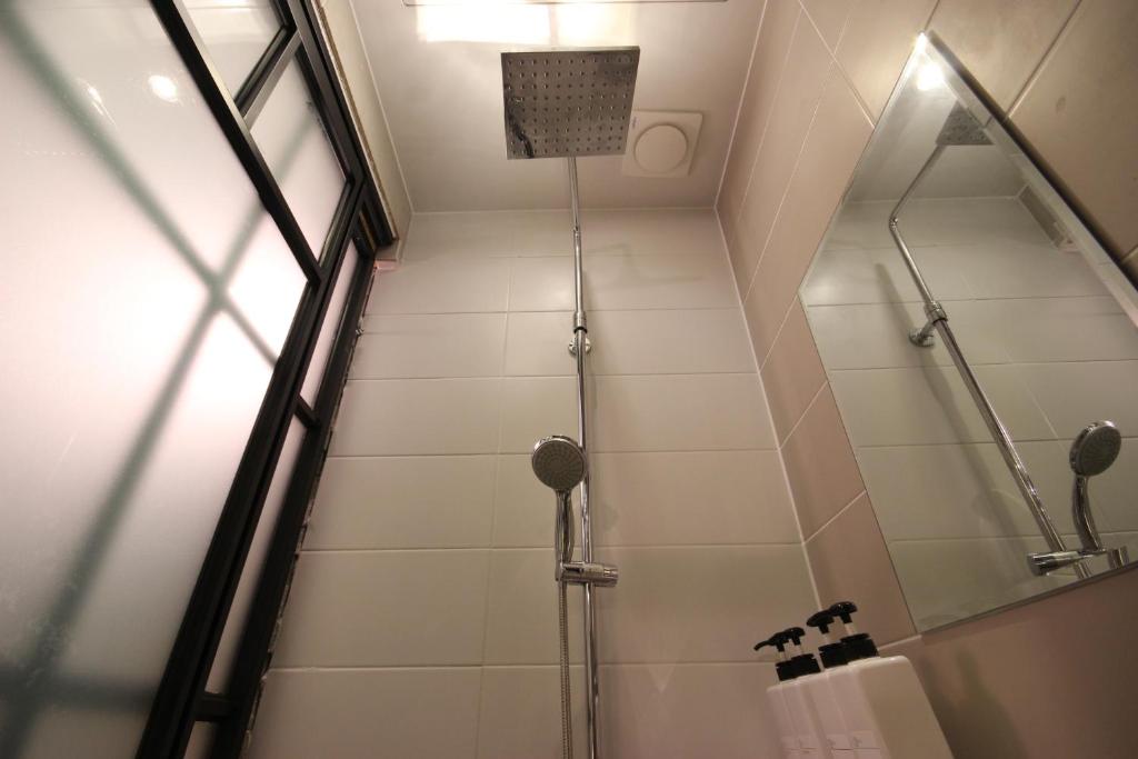 Koupelna v ubytování Hotel 25 Seomyeon