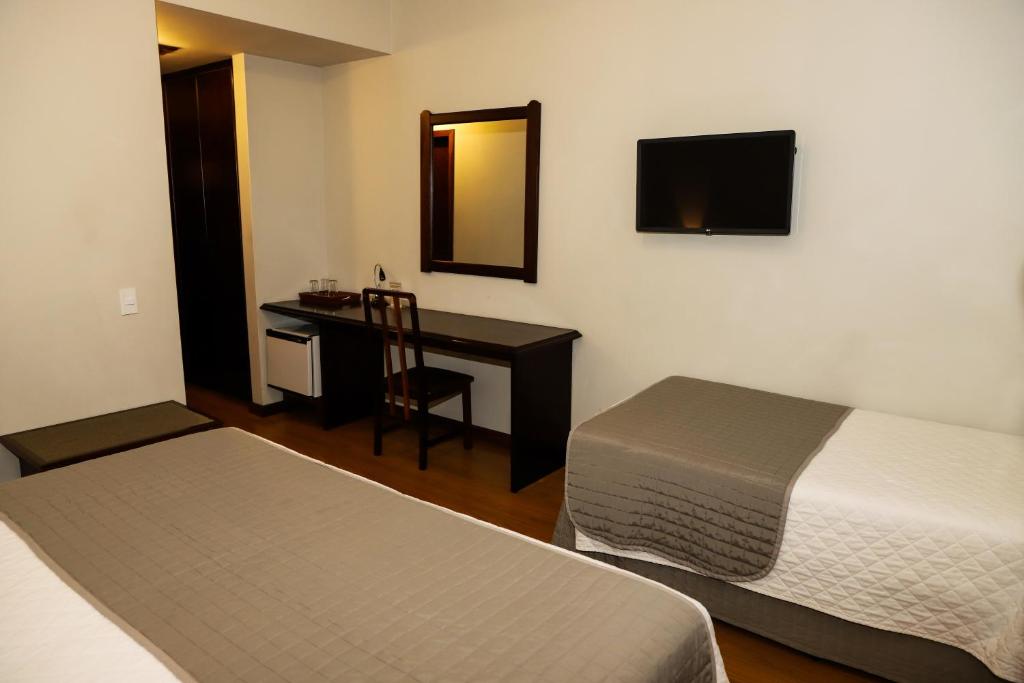 Timbó Park Hotel - Deluxe Triple Room With Balcony