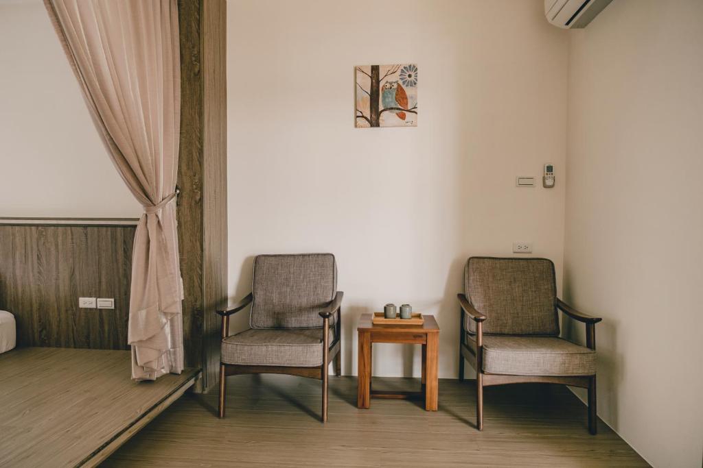 Posezení v ubytování Destination Inn