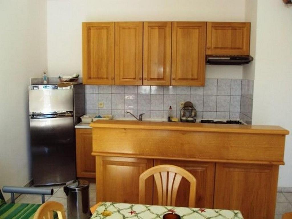Kuchyň nebo kuchyňský kout v ubytování House Marija