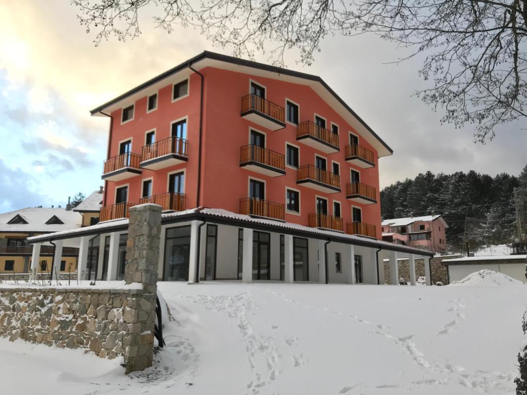 Arvo Residence Sila Lorica v zimě