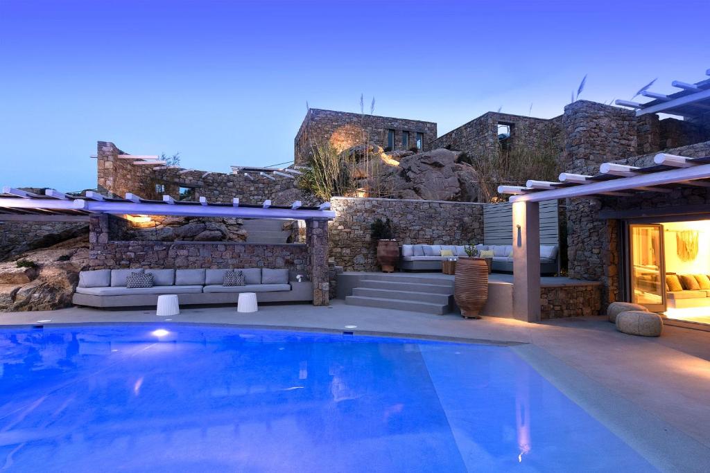 Fotografie z fotogalerie ubytování Villa Moonstone by Mykonos Rocks v destinaci Plintri