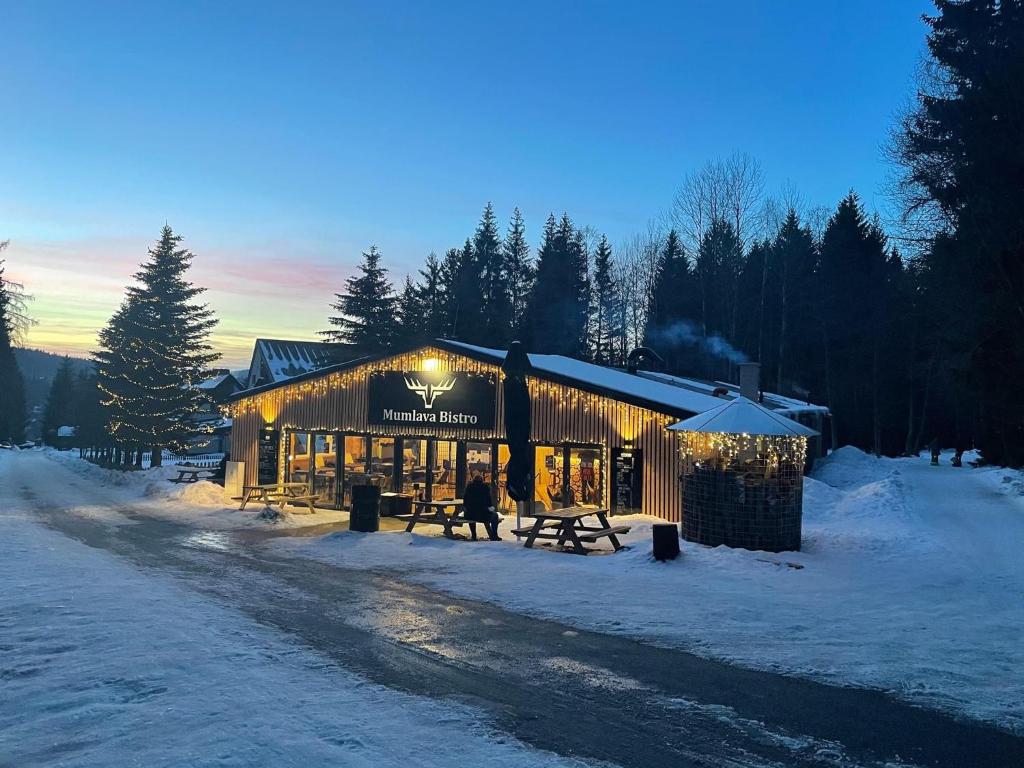 Mumlava Resort Harrachov v zimě